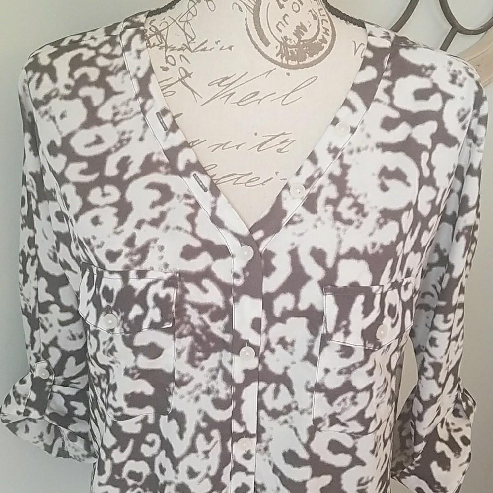 EUC The Limited Blouse 3/4 Sleeve